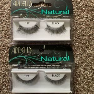 New never used ardell lashes 109 117 black